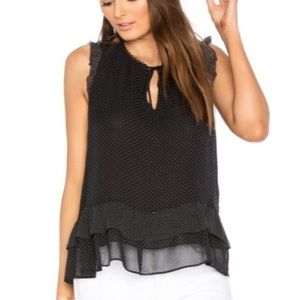 Joie Cici sleeveless silk shirt